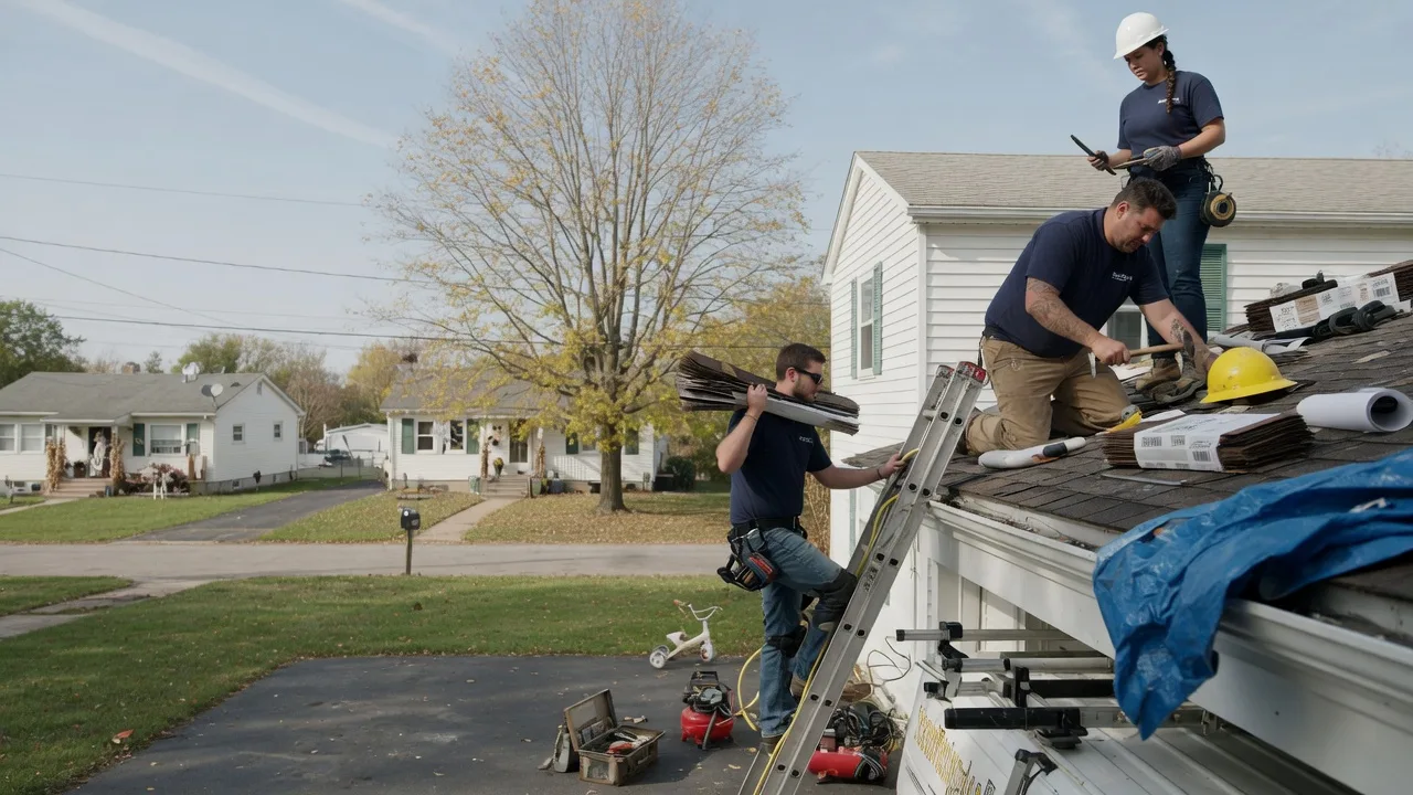 Local Roofing Contractors in Salesville, OH near me